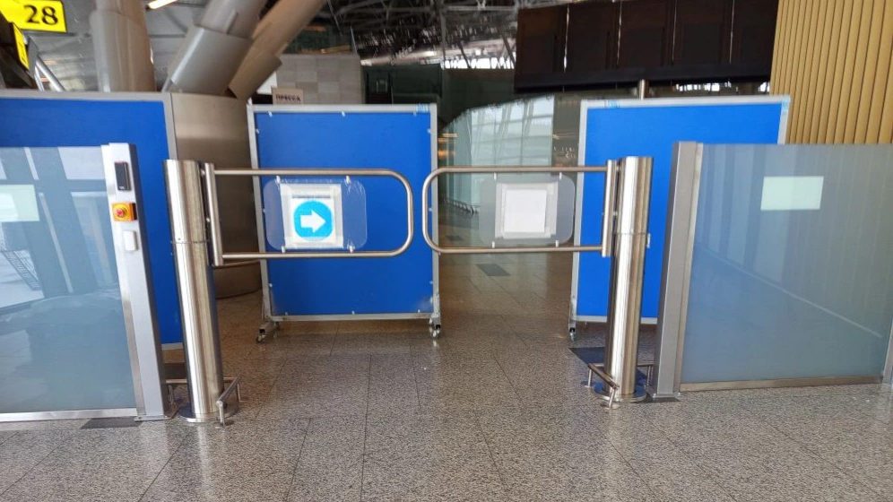 Замена створок у моторизованных калиток К-14