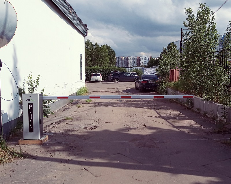 установка шлагбаума ZKTeco